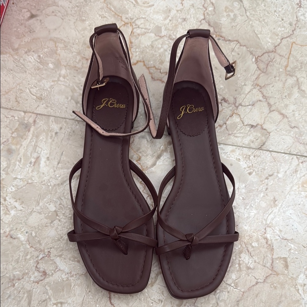 J Crew sandals. New without tags.